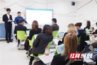 塞爾維亞教育數字化培訓研修班到訪天聞數媒